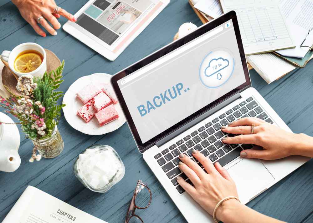 How often take backup of website