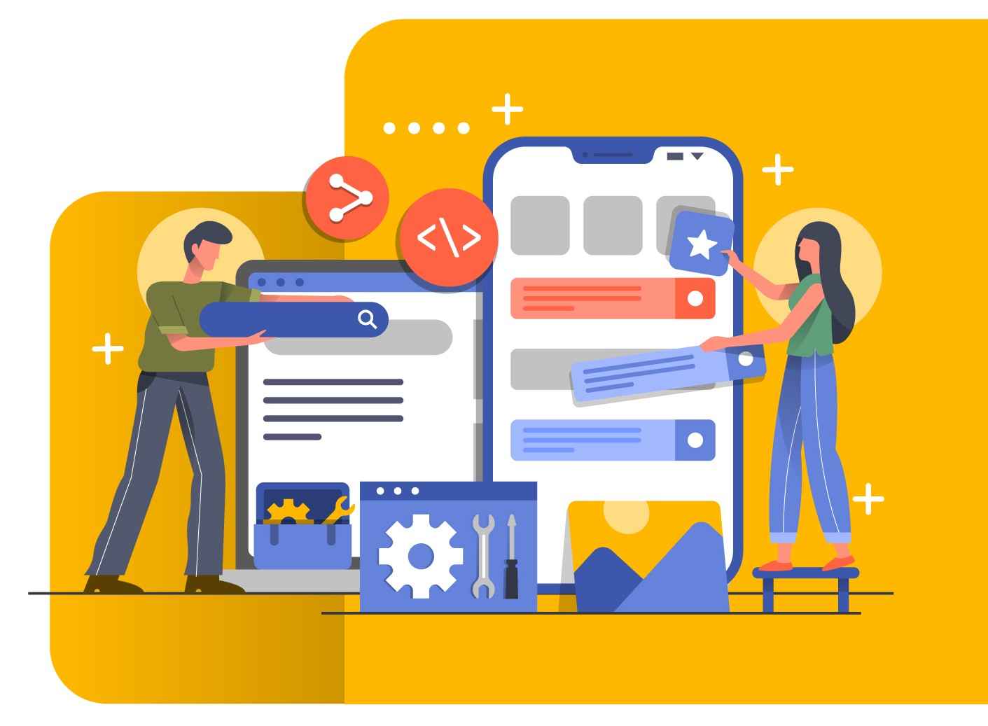 code an app or a website is easier