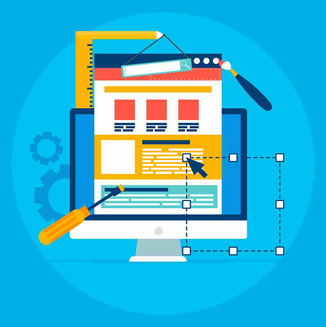 web development as a creative job