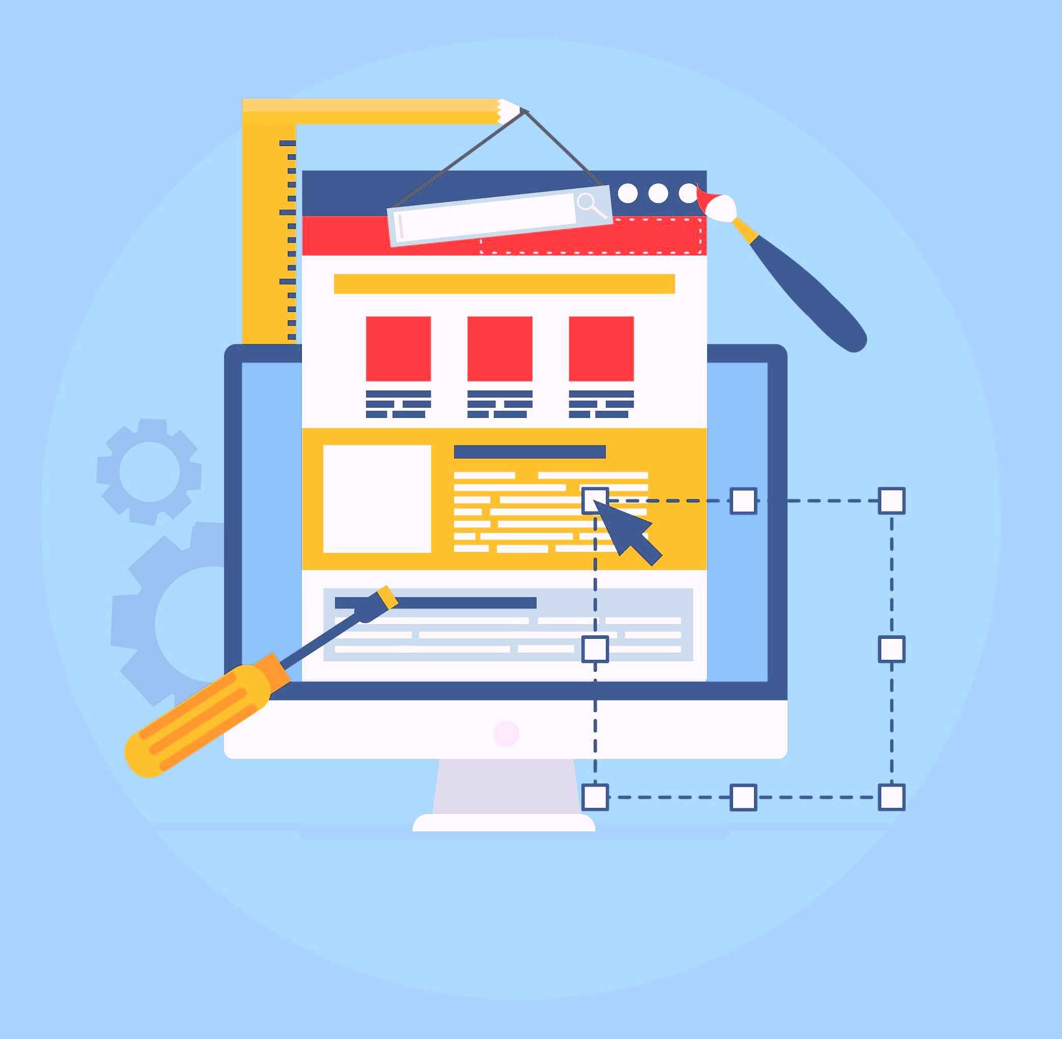 webflow website design