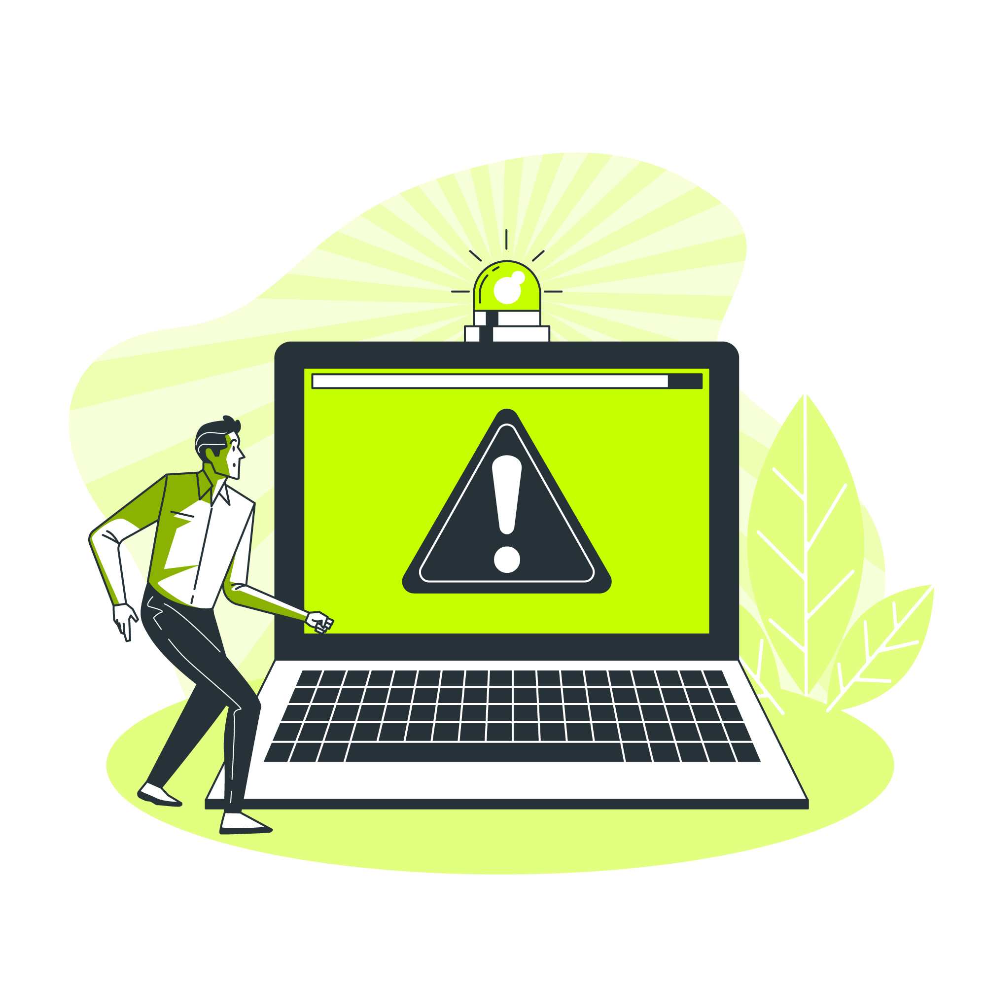 signs of an unsafe website