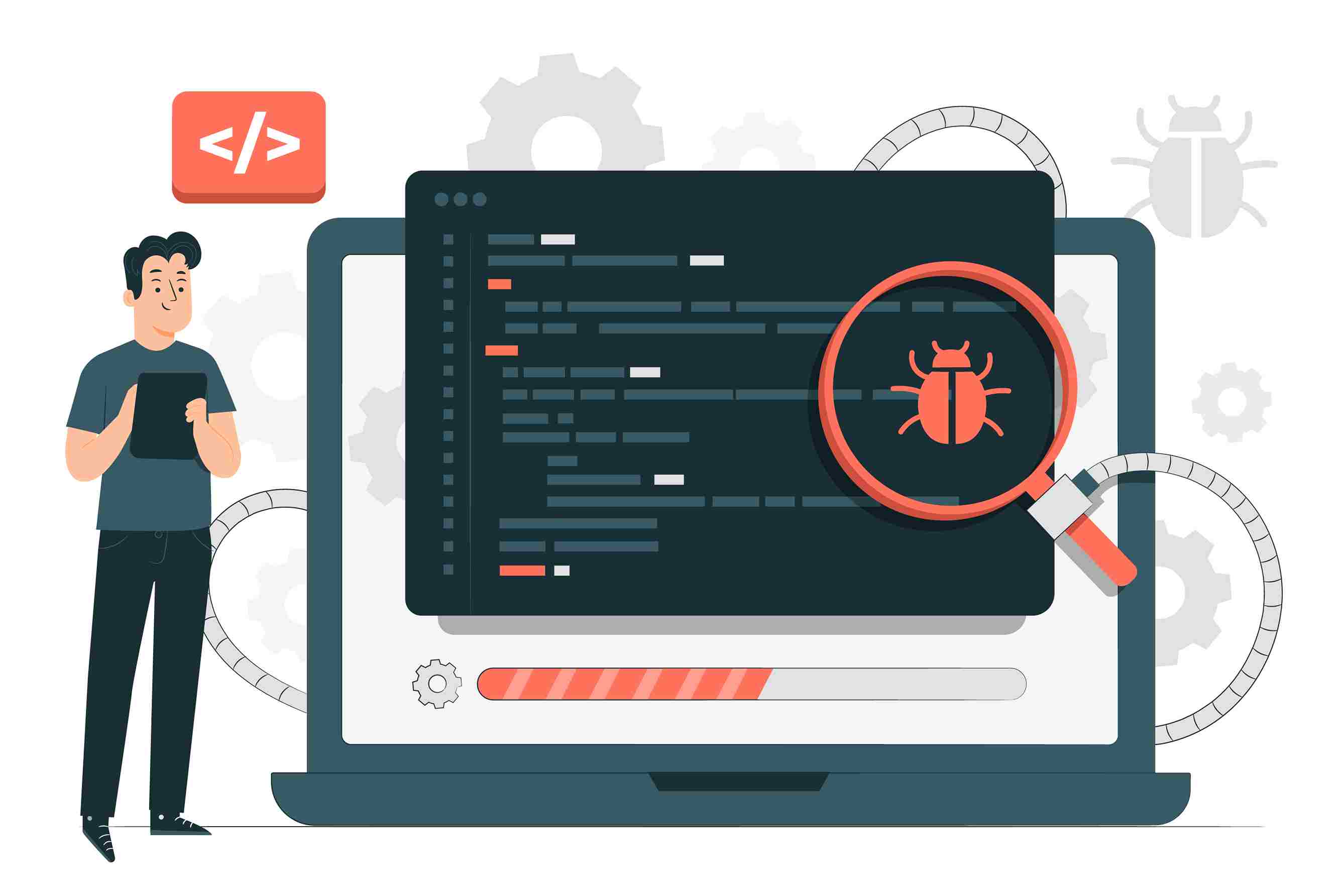 inspecting a website