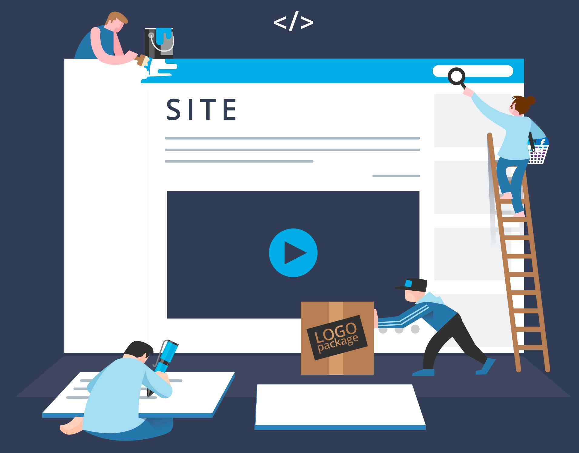 high converting website to engage the users and turn them to customers by optimizing the website using effective ways