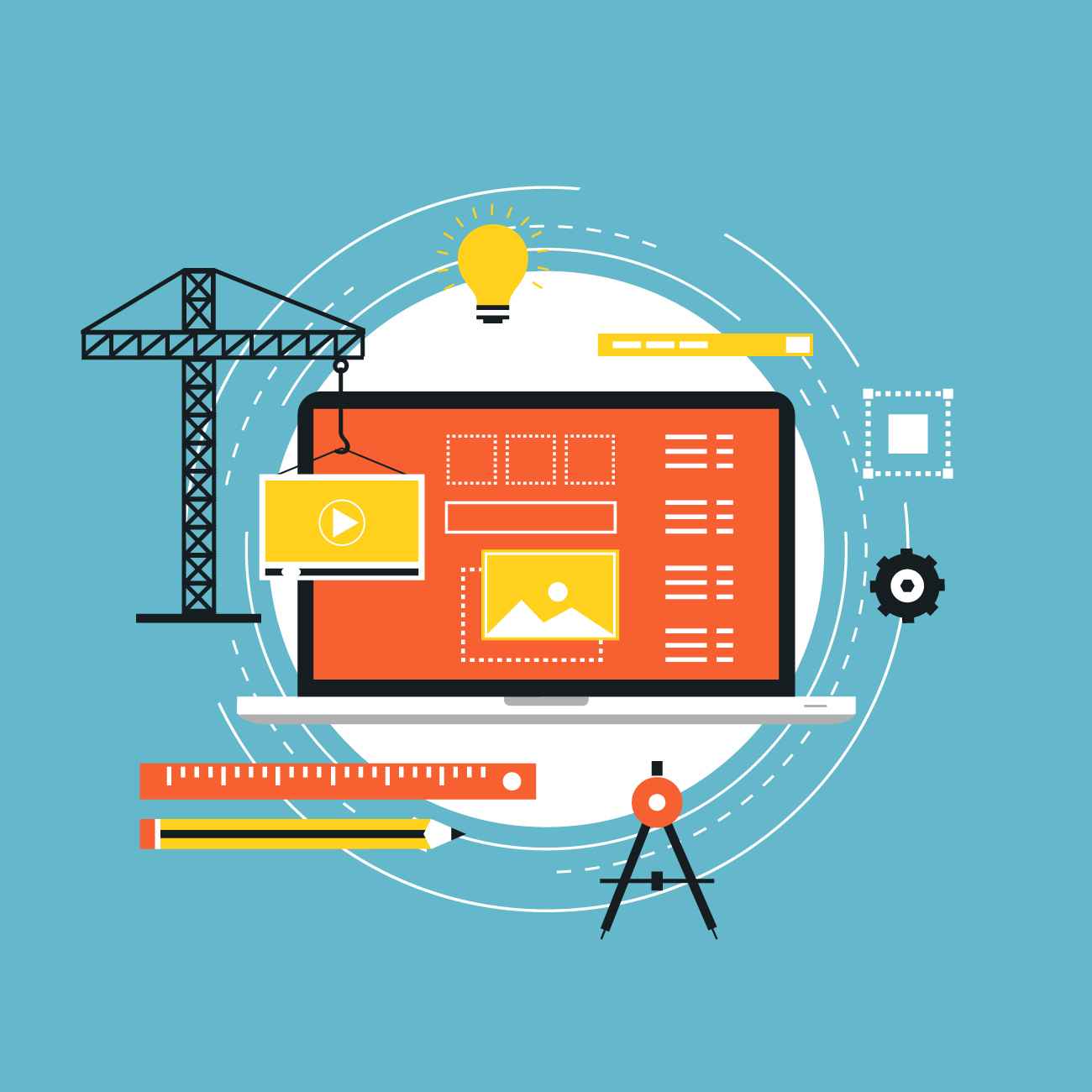 semi custom website and its benefits, key elemets and characteristics