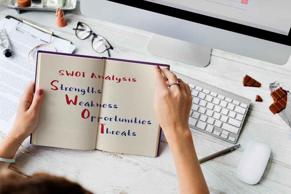 SWOT analysis of a website