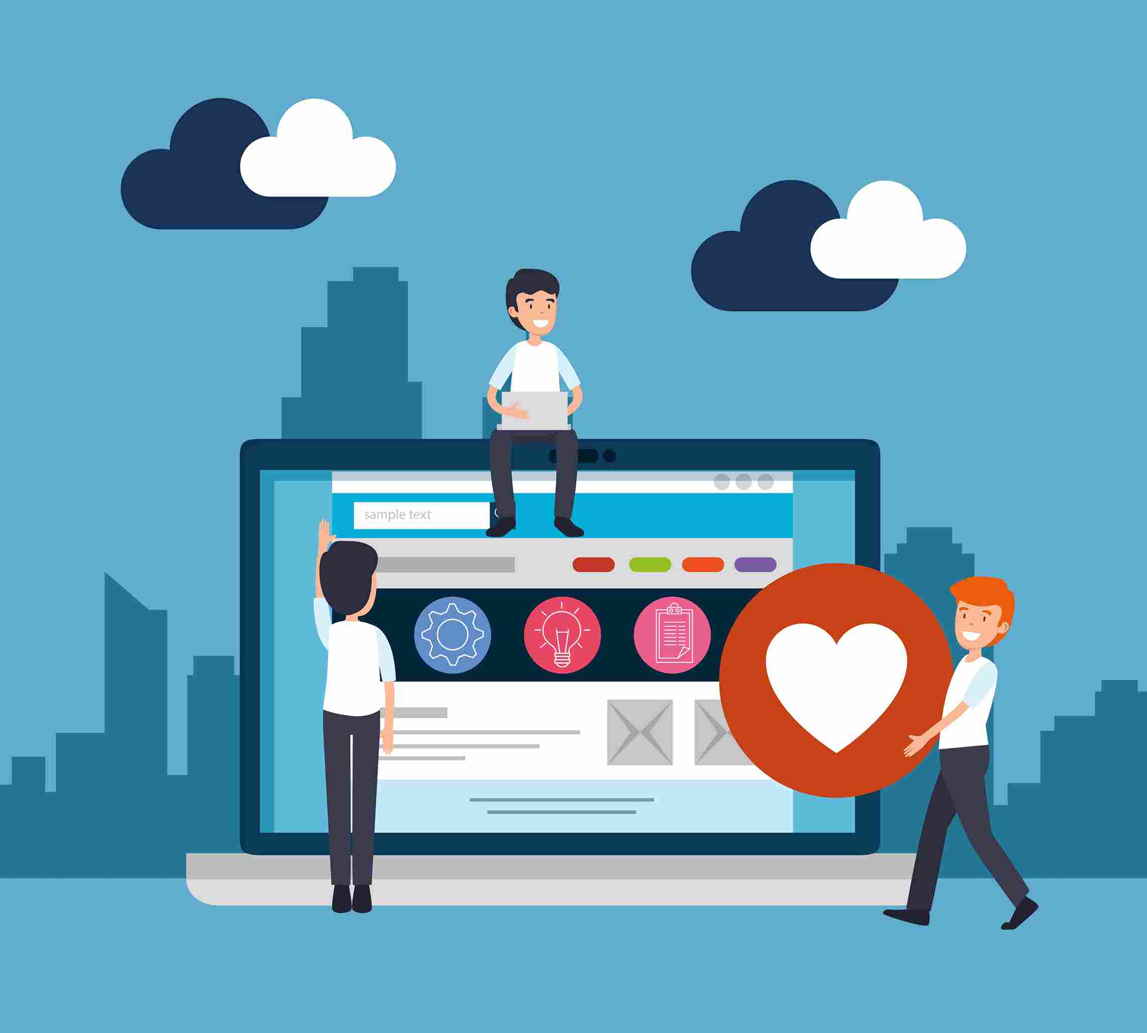 Website importance than social media page